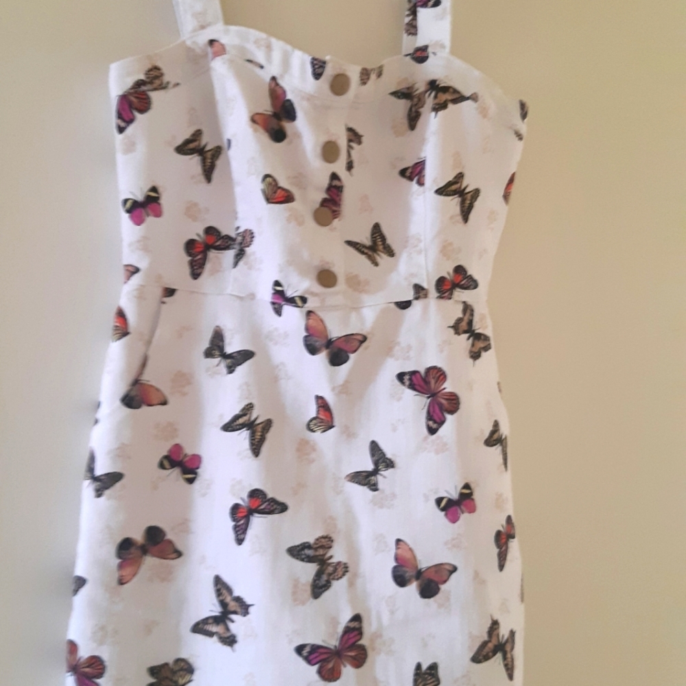 Butterfly Jeans dress with stretch of,really gorgeous mini.